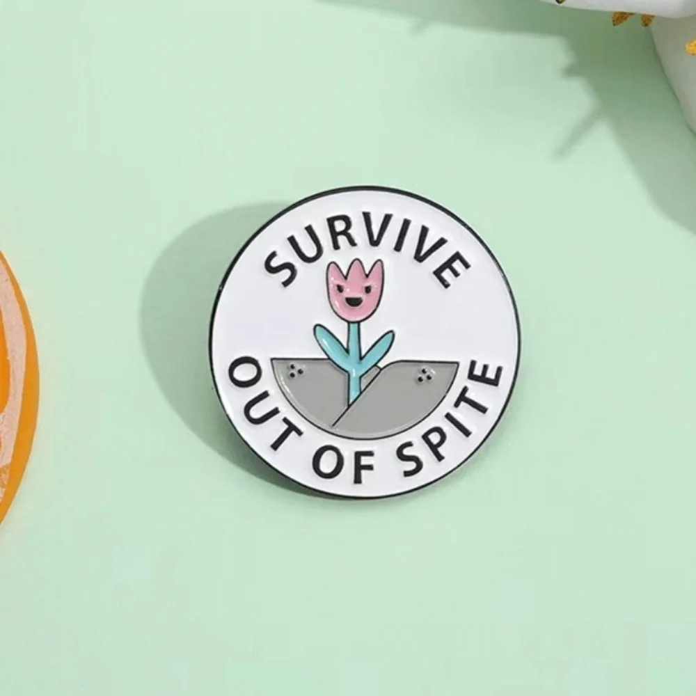3/$25 “Survive out of Spite” Acrylic Pin